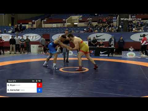 125 Kg Consolation Garrett Ryan Sunkist Kids Wrestling Club Vs Daniel Kerkvliet Titan Mercury Wres