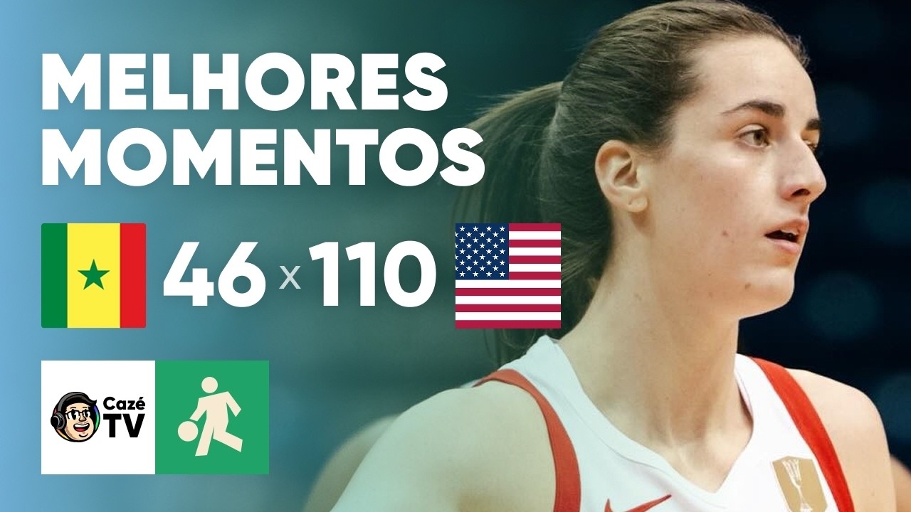MELHORES MOMENTOS: ESTADOS UNIDOS 110 X 46 SENEGAL | ELIMINATÓRIAS DA COPA DO MUNDO DE BASQUETE
