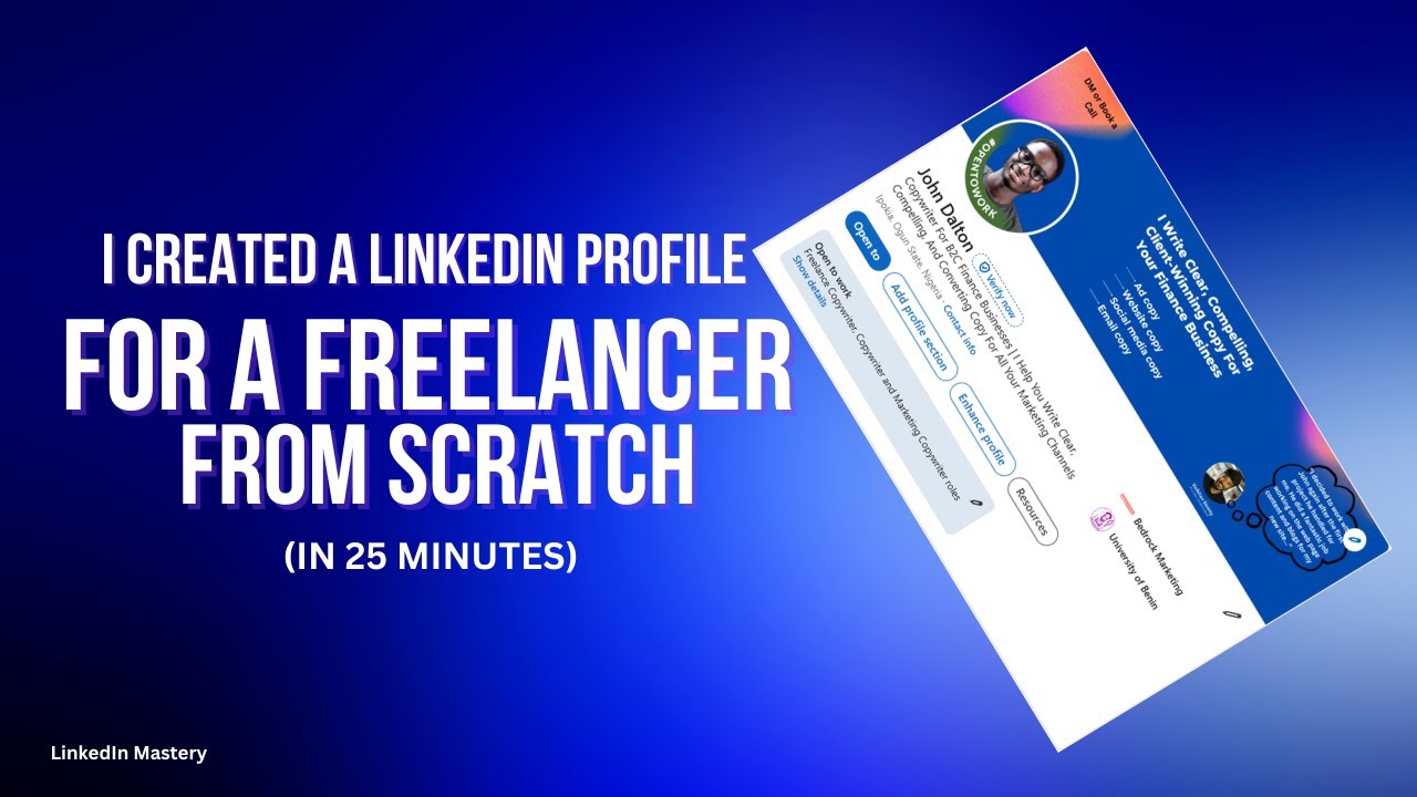 LinkedIn Profile For Freelancers | Learn How to Set up The Best LinkedIn Profile as a Freelancer