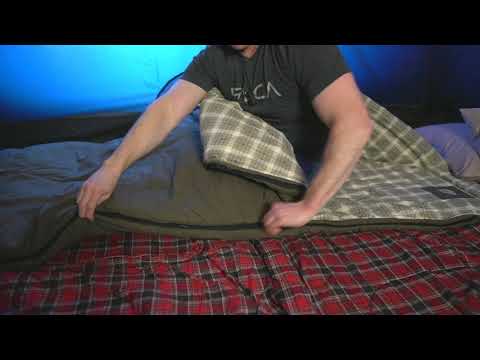 Coleman Heritage Big & Tall Sleeping Bag Size Review