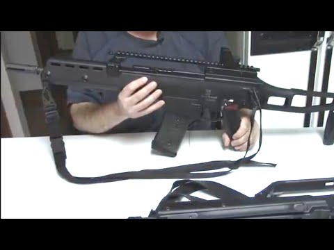 German HK G36K Pistol + Bostic Brace Preview