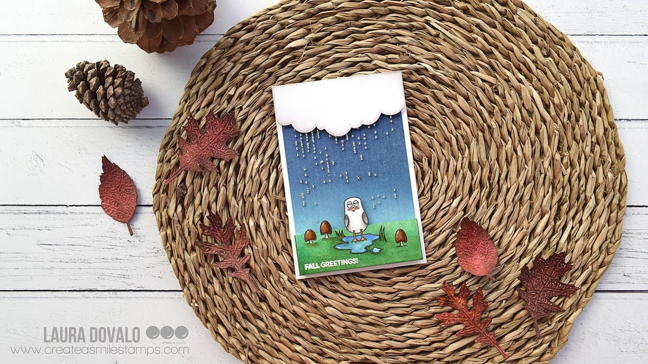 The original magical rain shaker card tutorial