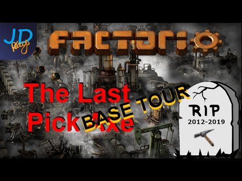 Factorio Base Tour - Farewell to the pickaxe | Rest in .16