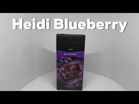 Heidi Blueberry Dark Chocolate Bar