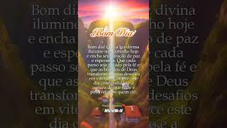 BOM DIA!!! DEUS ESTÁ NO CONTROLE DE TUDO #fé fe #deus #mensagem #bomdia