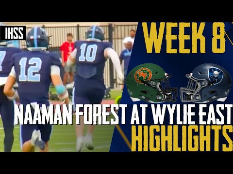 Wylie East Dominates Naaman Forest in a 44-15 Showdown!