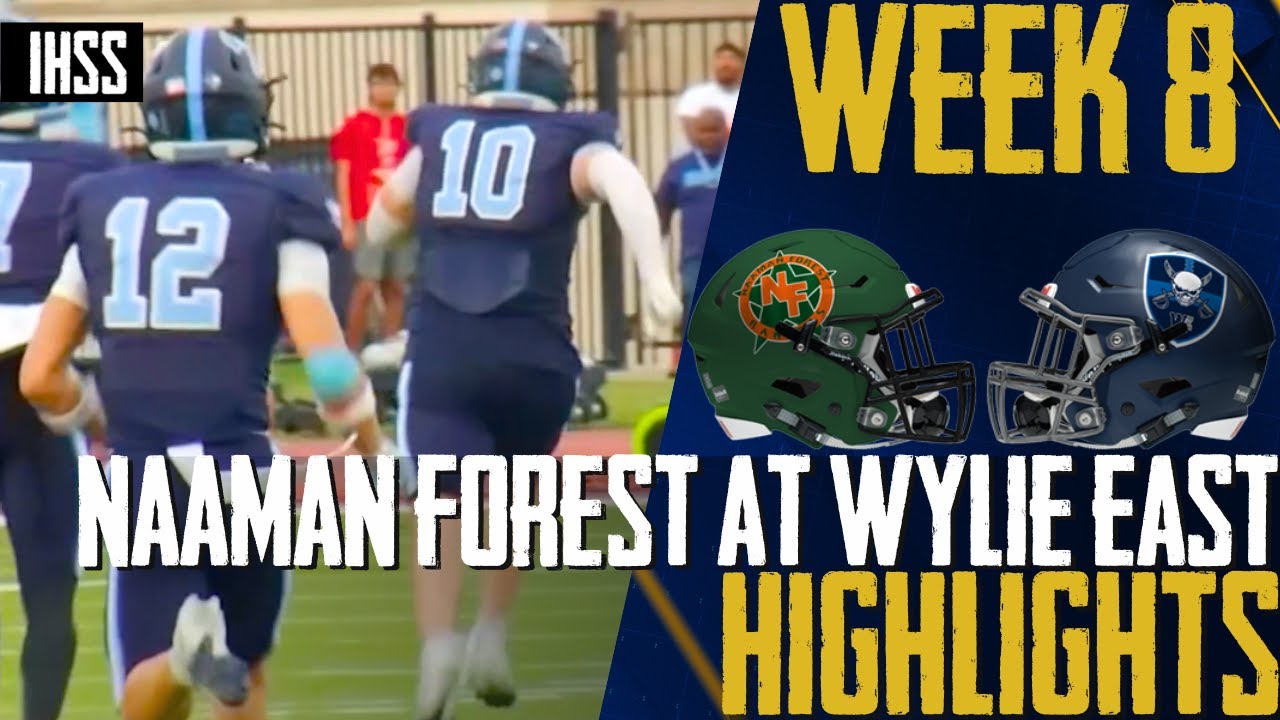 Wylie East Dominates Naaman Forest in a 44-15 Showdown!