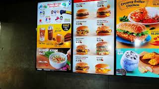 MALAYSIA MCDONALD'S MENU #Mickeyd's ( mickey d's Malaysia )