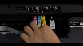 How to install HP 910XL Ink Cartridge into the printer?