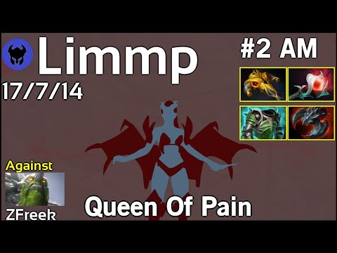 Limmp [coL] plays Queen of Pain!!! Dota 2 7.22