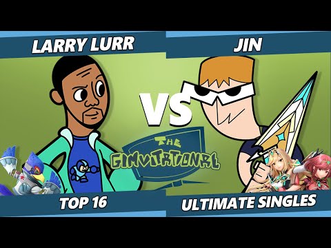 Gimvitational Top 16 - Jin (Pyra Mythra) Vs. Larry Lurr (Falco) SSBU Smash Ultimate Tournament