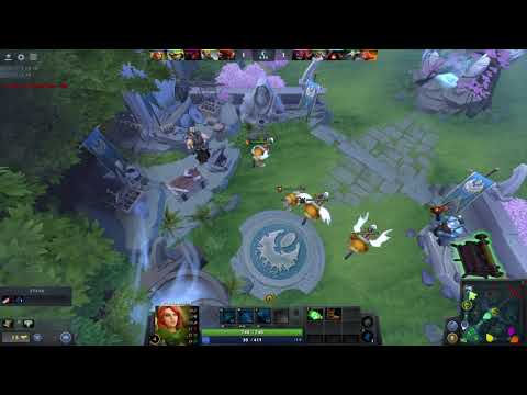 Hoodwink's comeback, beginner's first Windranger...escaping Sniper.