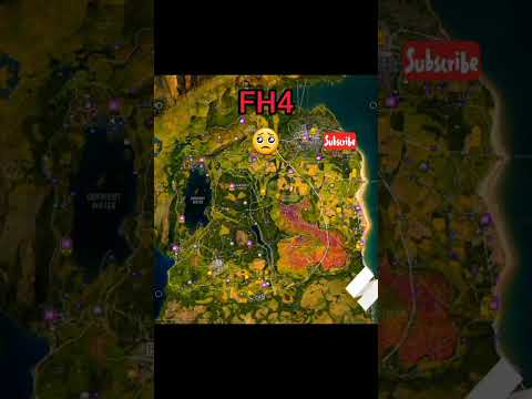 Forza Horizon 4 VS Forza Horizon 5 🥺😈🥰#Map #shorts #fh5 #fh4