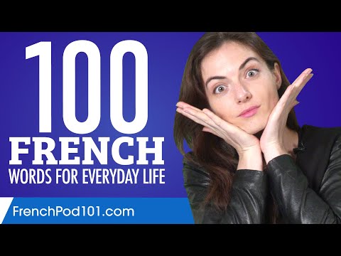 100 French Words for Everyday Life - Basic Vocabulary #5