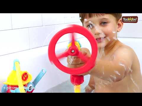 YOOKIDOO Vonios žaislas „Ugniagesys Fredis“ video