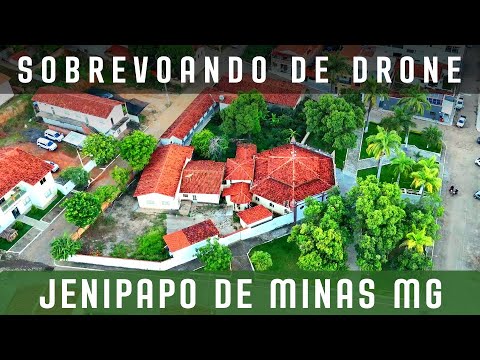 Tardezinha Sobrevoando JENIPAPO DE MINAS MG - Vista Aérea de Drone