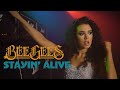 Bee Gees Stayin Alive ROCK COVER By Sershen Zaritskaya