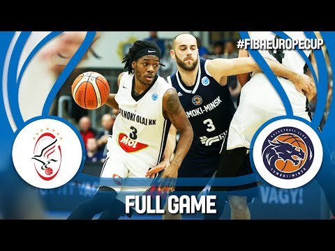 Szolnoki Olaj (HUN) v Tsmoki-Minsk (BLR) - Full Game - FIBA Europe Cup 2017-18