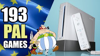 The Wii Project - 193 Wii European Games (PAL)
