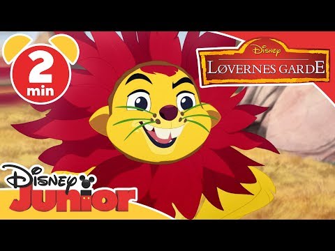Løvernes Garde | Forklædt som løver 🦁 - Disney Junior Danmark