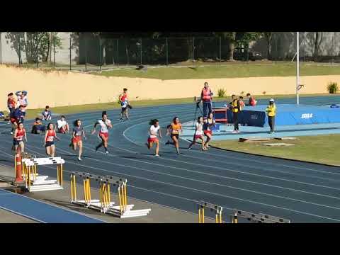 Final 100m Moças Inter 2022