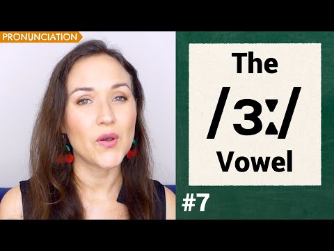 The /ɜː/ Vowel Sound (bird, world) | British Pronunciation