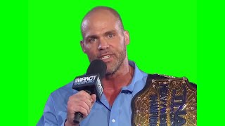 Kurt Angle "all wrestlers are scumbags" green screen
