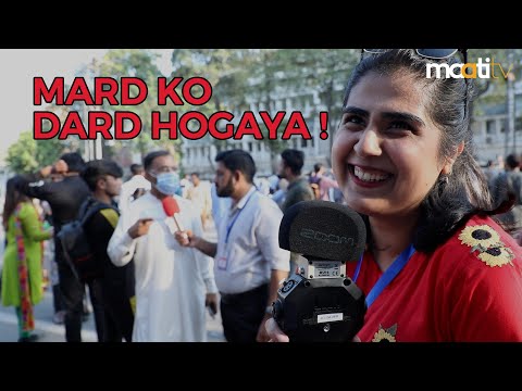 Why are Men Angry? | Aurat March Lahore 2023 | Maati TV