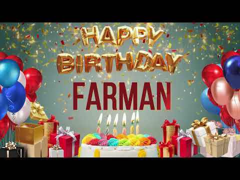 Farman - Happy Birthday Farman