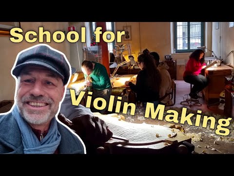 I visit the Cremona Violin Making School