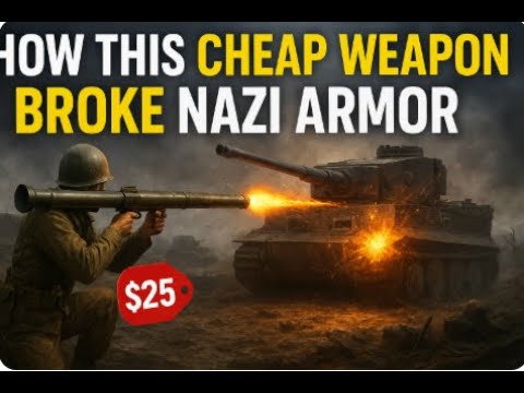 The $25 Tank Killer That Broke Nazi Armor — Bazooka Explained