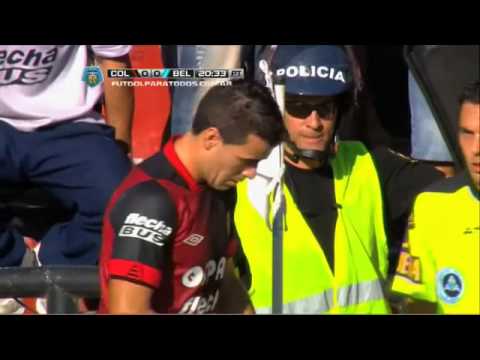Atajada de Olave Colón 0 Belgrano 0 Fecha 15 Torneo Final 2014