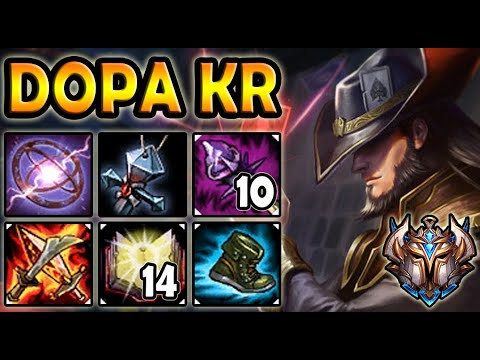 Apdo (Dopa) Twisted Fate vs Kassadin [ MID ] Road to Rank #1 Korea