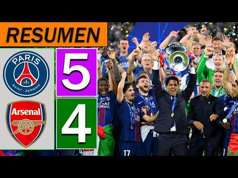 PSG vs Arsenal 1-1 Penales 4-3 Resumen y Goles 🔥 FINAL 2026
