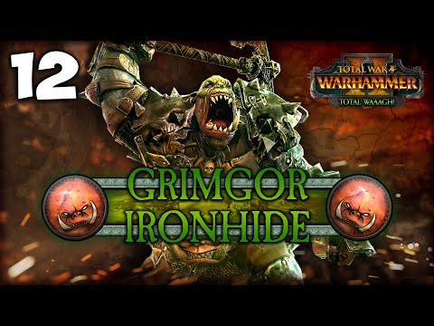 FRANZ FACES DA GREAT WAAAGH! Total War: Warhammer 2 - Grimgor Ironhide - Mortal Empires Campaign #12