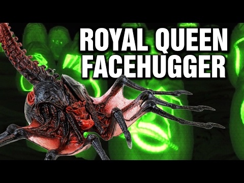 Super Royal Queen Facehugger Explained - Xenomorph Parasite Video