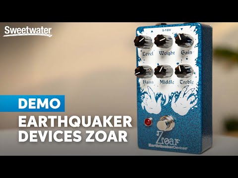 EarthQuaker Devices Zoar Dynamic Audio Grinder 2023 - Present - Blue / White image 2