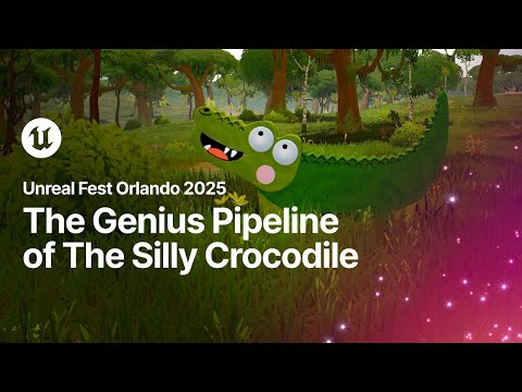 The Genius Pipeline of The Silly Crocodile | Unreal Fest Orlando 2025