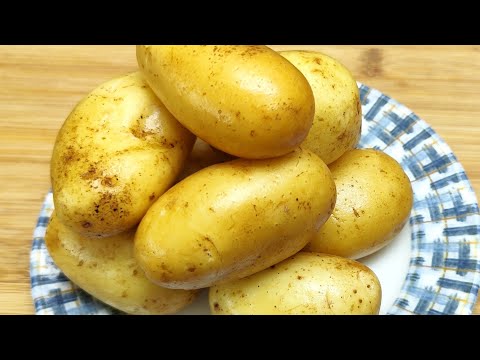 This recipe, made with potatoes, is ready on the table until the tea boils.