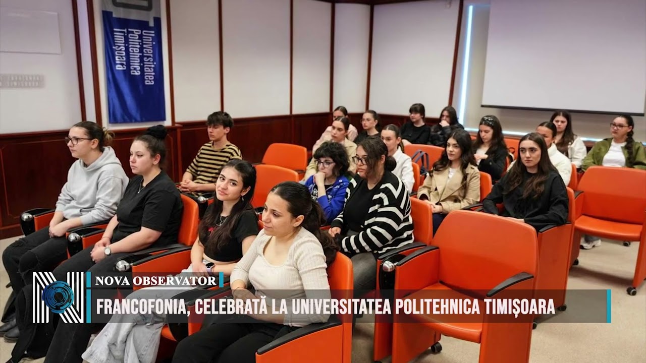 Francofonia, celebrată la Universitatea Politehnica Timișoara