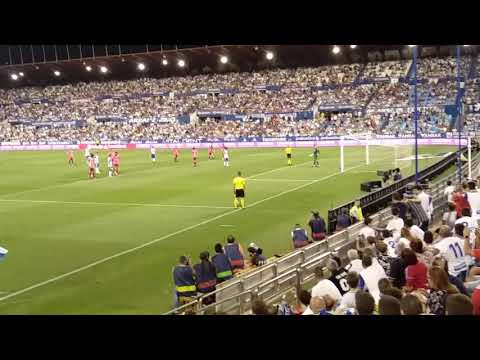 Real Zaragoza ,( penalti al Zaragoza)
