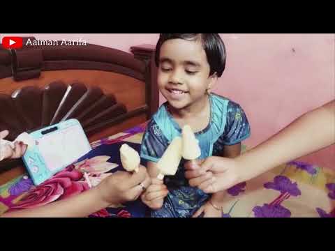 Eating kulfi ice cream 🍨