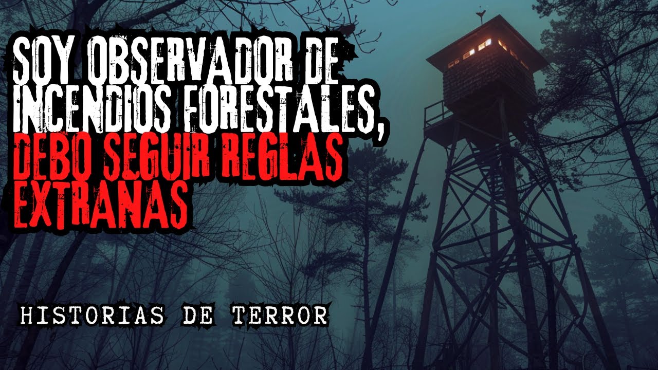 Trabajo en un observatorio en el BOSQUE, debo seguir REGLAS EXTRAÑAS/ Creepypasta