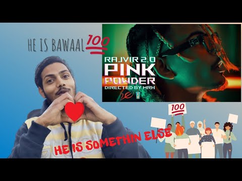 NEXT LEVEL 🔥 R∆JVIR 2.∅ - PINK POWDER (OFFICIAL MUSIC VIDEO) | REACTION