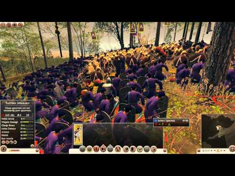Total War: Rome 2 - 80 Spartans vs. 800 "Persians and Xerxes"