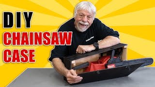 DIY Wooden Chainsaw Case