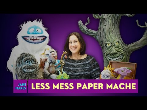 How to Paper Mache: BEST paper, BEST glue, BEST results!