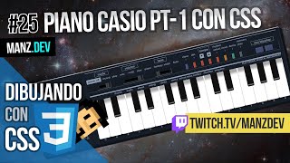 Piano Casio PT-1 con CSS