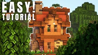 Minecraft: How to Build a Cozy Medieval Cottage Tutorial
