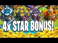 4X Star Bonus Madness TH13 To TH16 Let S Play Loot Fest